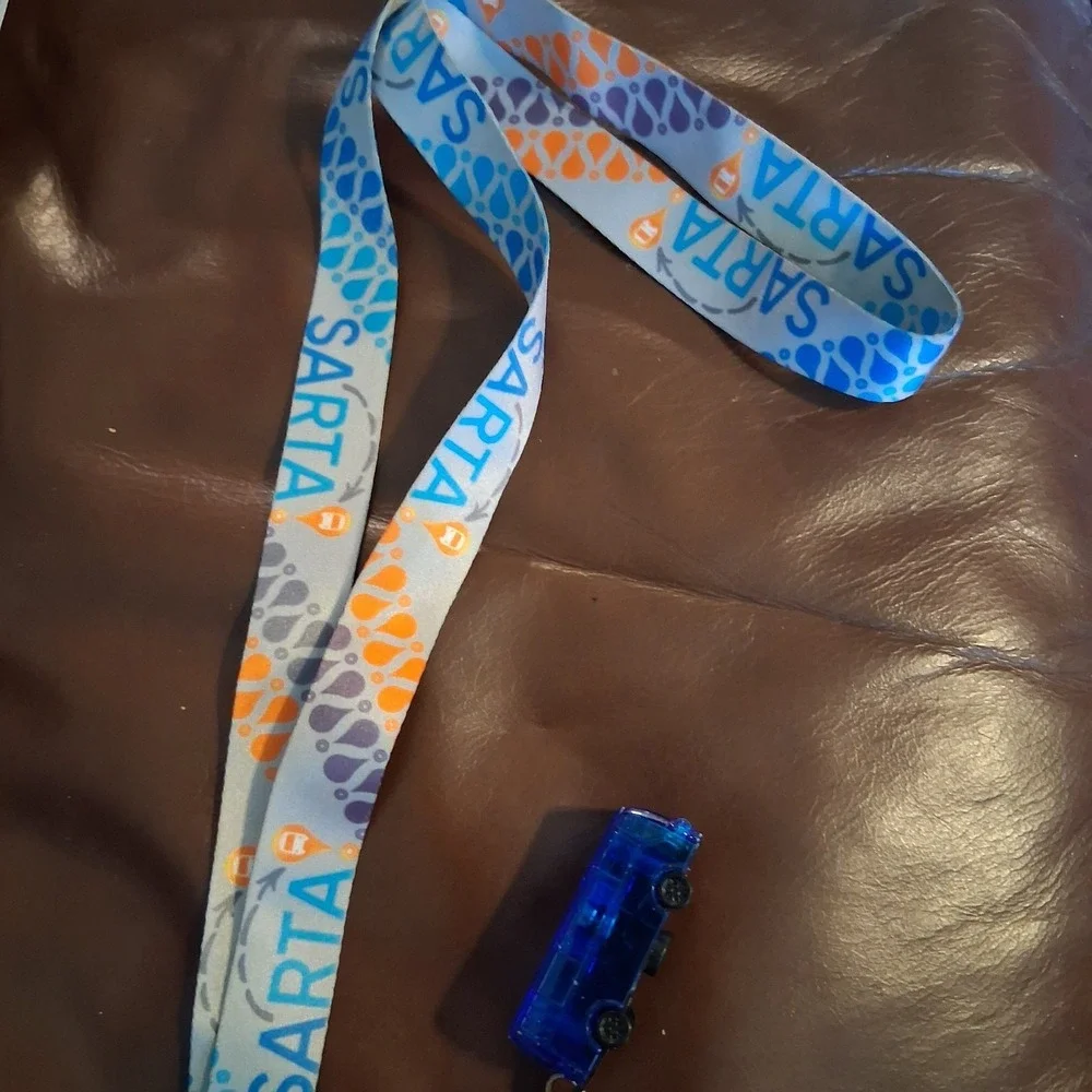 Sarta Novelty Lanyard Light Up Bus Headlights Pendant Super Cool!